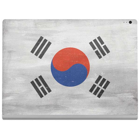 South Korean Flag Distressed Surface Book 2 13.5in Skin